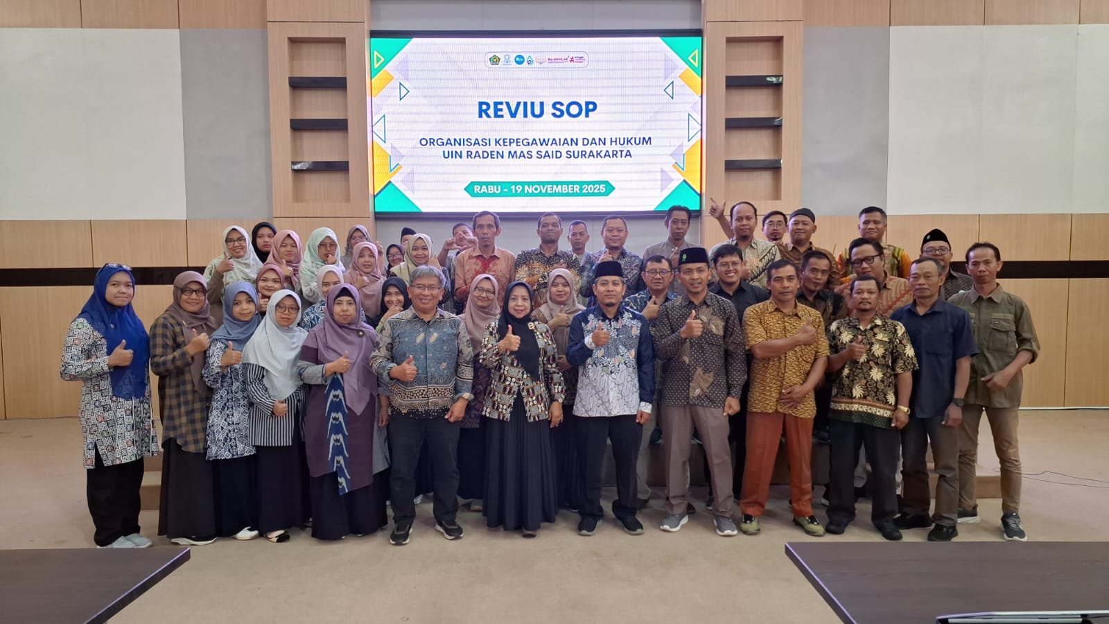 UIN Surakarta Perkuat Tata Kelola Administrasi Melalui Reviu Menyeluruh Standar Operasional Prosedur (SOP)