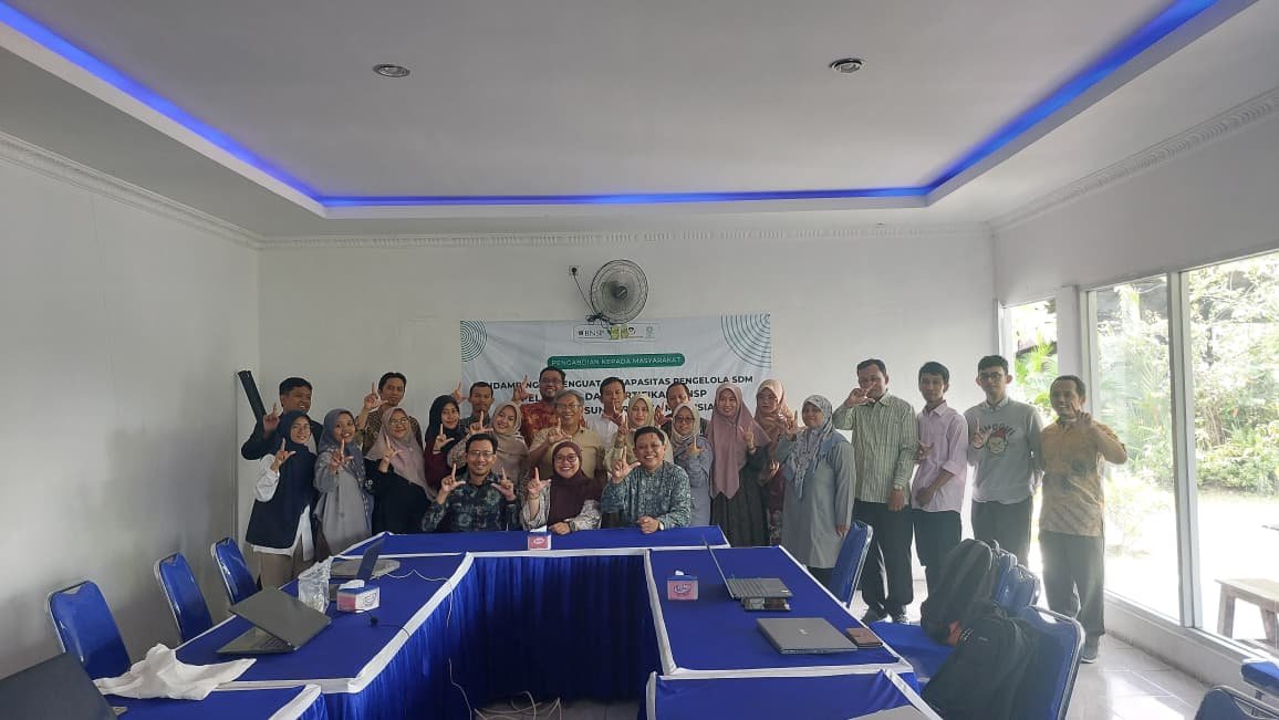 20 Tendik Lolos Sertifikasi BNSP, Wujud Penguatan Profesionalisme SDM Perguruan Tinggi